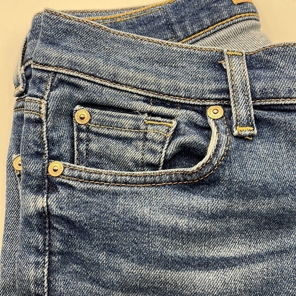 7 For All Mankind Luxe Vintage The Ankle Skinny Size 27 - Picture 14 of 16